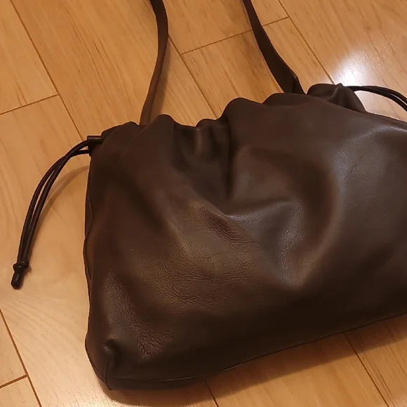 COS Cavatelli Clutch Bag In Brown - Picture 5 of 14